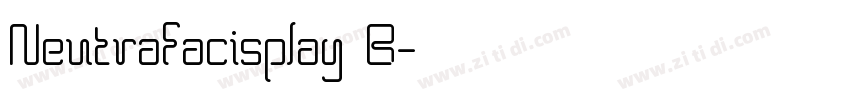 Neutrafacisplay B字体转换